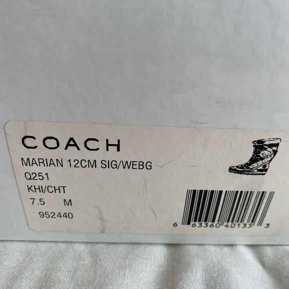 NEW Coach (Women’s) Boots - Picture 8 of 9